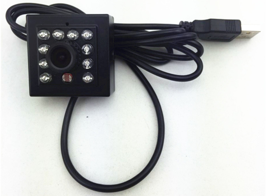 กล้องมินิ USB มุมกว้าง 1.3MP 2.5 มม. 940nm IR LED Night Vision